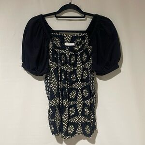 Maeve by Anthropologie Puff Sleeve Blouse Medium